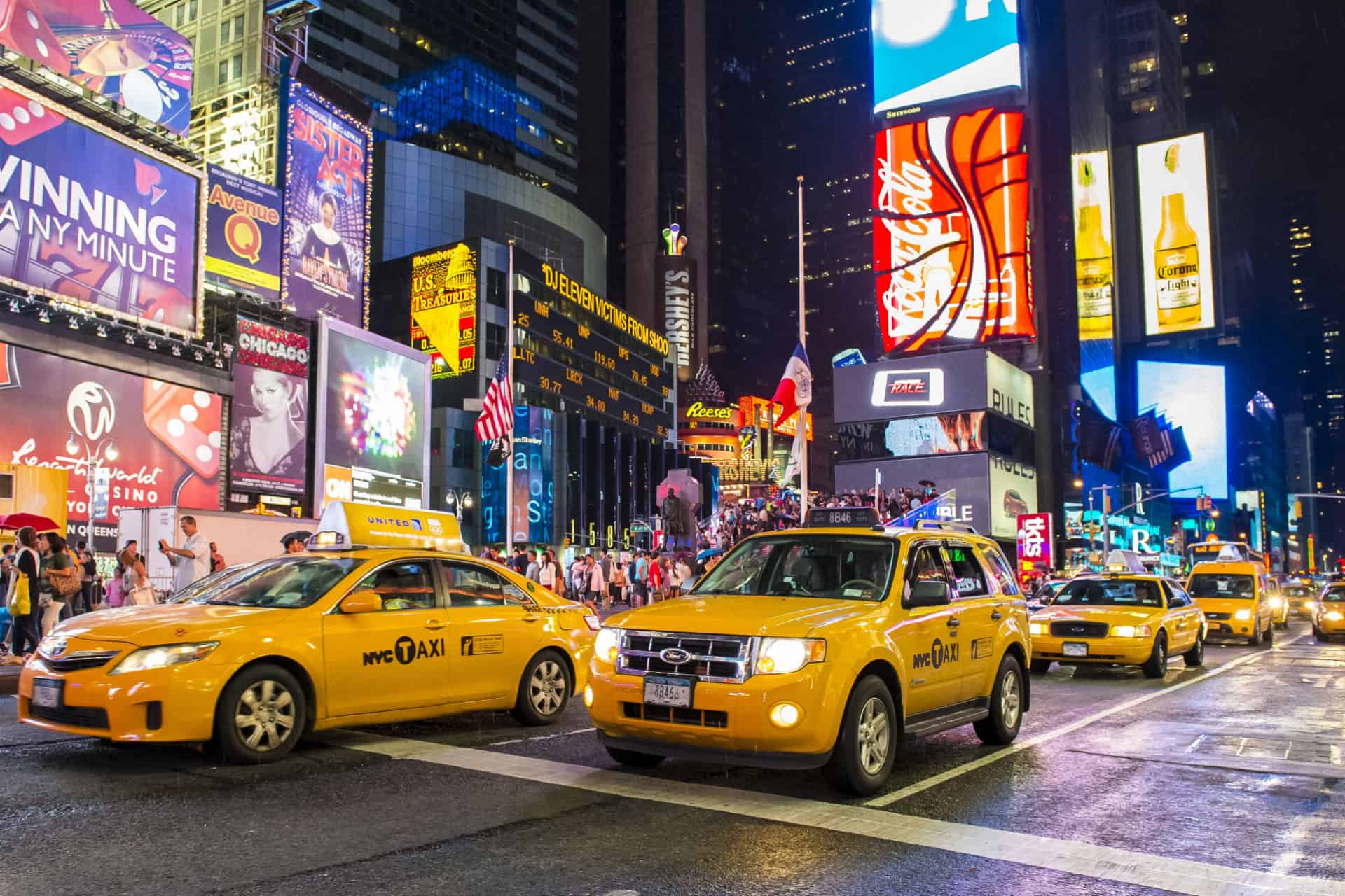 coger un taxi en nueva york